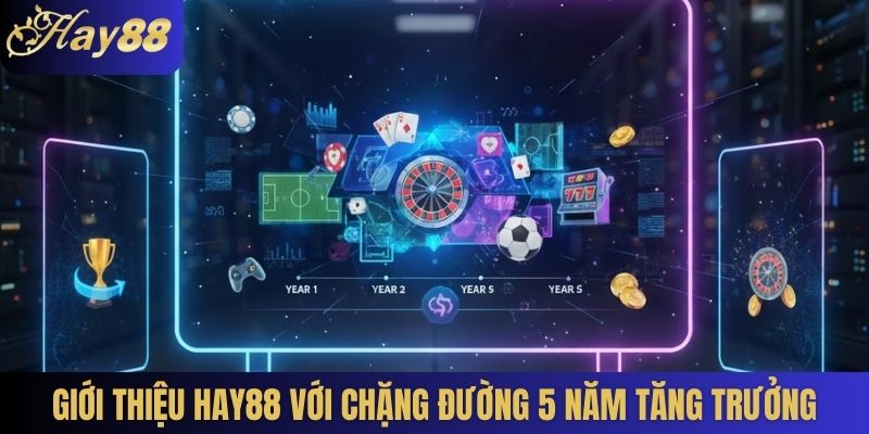 Giới thiệu Hay88 với chặng đường 5 năm tăng trưởng